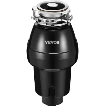 Odpadkový koš Vevor Mlýnek na kuchyňský odpad 1/2 HP kontinuální 3820 RPM 3-bolt