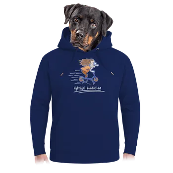 Pánská mikina Bastard Hybridní koloběžka unisex mikina premium Navy