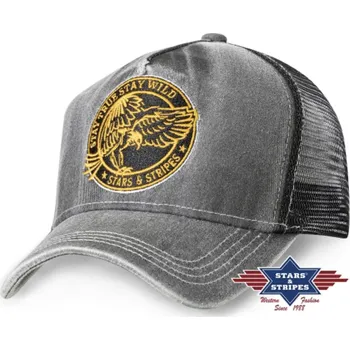 Kšiltovka Stars and Stripes Trucker kšiltovka - Stay Wild Velikost: Unisize (S-XL)
