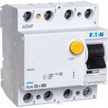 Proudový chránič EATON PROUDOVÝ CHRÁNIČ 25A FRCm-25/4/003