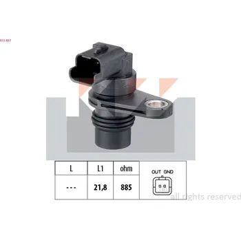 Čidlo automobilu Senzor otáček, automatická převodovka KW 453 487