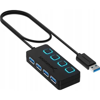 USB hub Sabrent HBUM43 4portový USB Hub