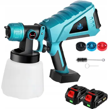 ELEKTRICKÁ STŘÍKACÍ PISTOLE AGREGÁT NA MALOVÁNÍ 2 AKU