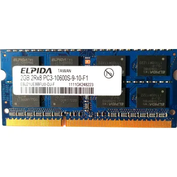 ELPIDA 2GB DDR3 SODIMM 1333MHz CL9 EBJ21UE8BFU0-DJ-F