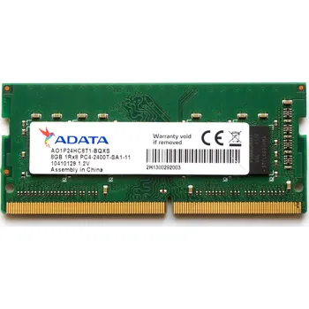 ADATA SODIMM DDR4 8GB 2400MHz AO1P24HC8T1-BQXS