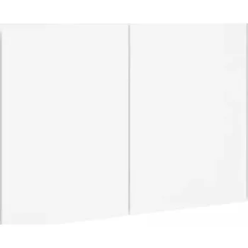 Televizní stolek TV stolek na zeď, materiál na bázi dřeva, bílý, 60x30x41 cm