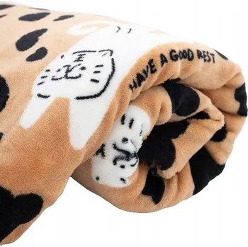 Dětská deka Dětská deka Petit Ours 100 x 150 cm, vícebarevná, kočky a zvířátka