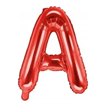 Balónek Fóliový balónek Písmeno A červené 92 cm