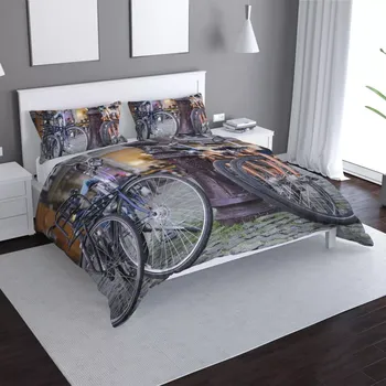 Povlečení Sablio Povlečení Městské kolo - 140x220 / 90x70