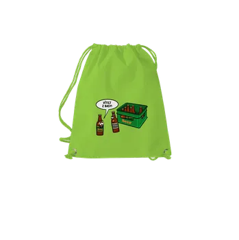 Sportovní vak Bastard Vítej z basy vak Apple Green