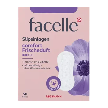 Menstruační vložka facelle Slipové vložky s parfemací Comfort 50 ks