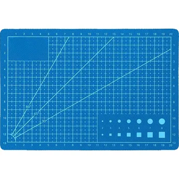 Řezací podložka Oboustranná podložka na řezání s mřížkou A5 - modelářská podložka