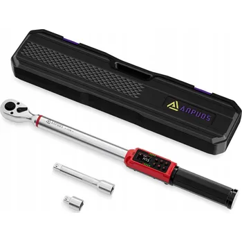 Klíč ANPUDS Digitální momentový klíč 1/2 palce 3-200Nm LED pro auto moto
