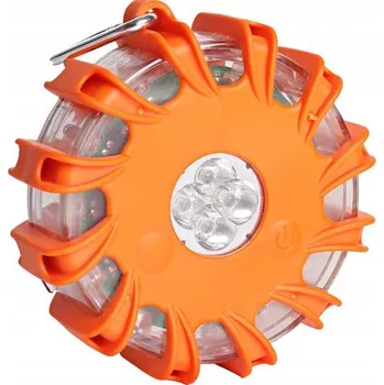 Maják Výstražné LED světlo na baterie s hákem a magnet – silné