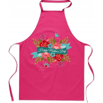 Kuchyňská zástěra Kuchyňská zástěra Svátek Matek Květiny Módní potisk Dárek