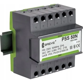 Transformátor Transformátor Breve 24 V IP20 0 A