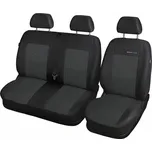 Automega Autopotahy Renault Trafic II, 3 místa, dělená dvojlavice, od r. 2014, antracit