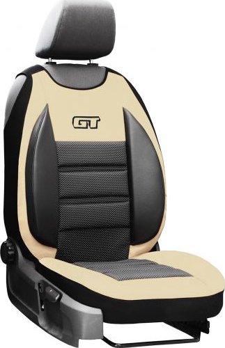 Automega Ergonomický potah na 1 sedadlo GT ERGONOMIC LEATHER, béžový