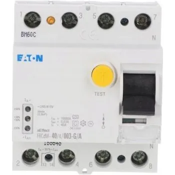 Proudový chránič Proudový chránič Eaton 1 V IP20 40 A
