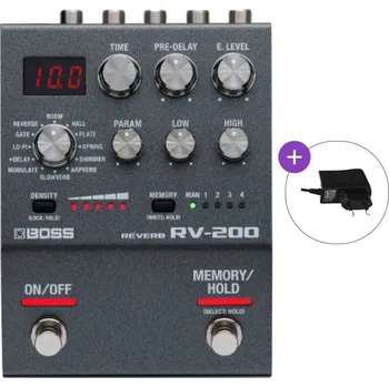 Strunný nástroj Boss RV-200 SET Kytarový efekt