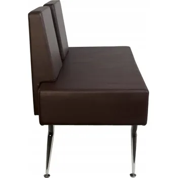 Pohovka GAZBIANO POHOVKA DO ČEKÁRNY D-023B HNĚDÁ