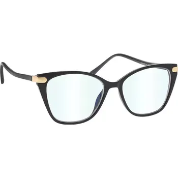 Brýle na čtení BRILO Dioptrické brýle pro práci u počítače 530-A +1,25 black flex