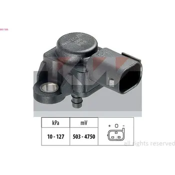 Čidlo automobilu Senzor tlaku sacího potrubí KW 493 106