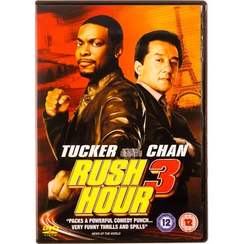DVD film Rush Hour 3 (Godziny Szczytu 3) (EN) DVD