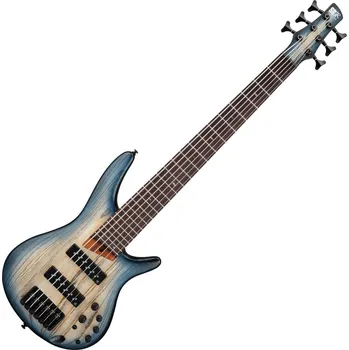 Baskytara Ibanez SR606E-CTF Cosmic Blue Starburst 6-strunná baskytara