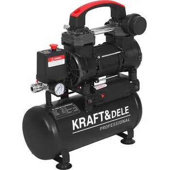 Kompresor Bezolejový kompresor 9l 230V 850W, Kraft&Dele KD4080