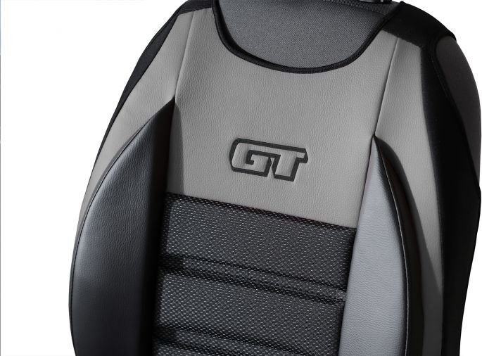 Automega Ergonomický potah na 1 sedadlo GT ERGONOMIC LEATHER, šedé
