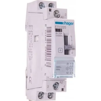Stykač Relé Hager 230 V IP20 25 A ETC225