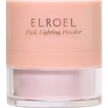 Pudr ELROEL Pink Lighting Powder sypký rozjasňující pudr 7.7g