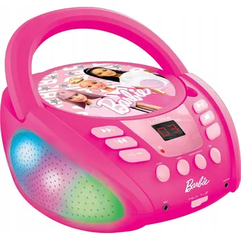 CD přehrávač Lexibook Svítící Bluetooth CD přehrávač Barbie