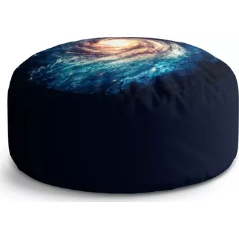 Taburet Sablio Taburet Circle Světelný vír: 38x48 cm