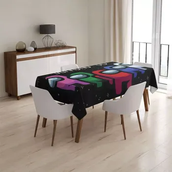 ubrus Sablio Ubrus AMONG US Černý vesmír - 145x240 cm