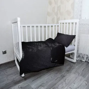 Povlečení Sablio Mikroplyšové dětské povlečení do postýlky Mehendi - 120x90 / 40x60