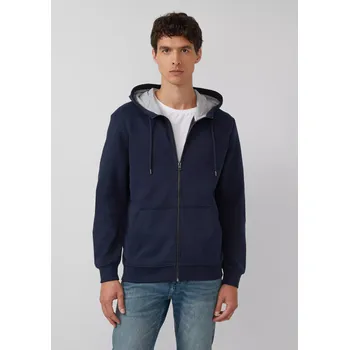 Pánská mikina Pánská mikina s.Oliver RL SWEATSHIRT JACKET NOOS XL Tmavě modrá
