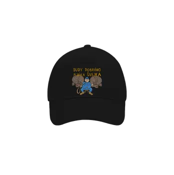 Kšiltovka Bastard Sudy dobrého pijáka Švejka kšiltovka baseballka Black