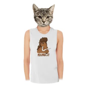 Bastard Mamulet dámské tílko volné White