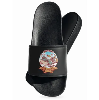 Pánské pantofle Bastard Hovada na vodě pantofle Black