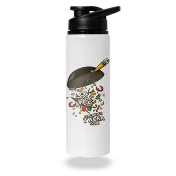 Láhev Bastard Pan Wok lahev na vodu White