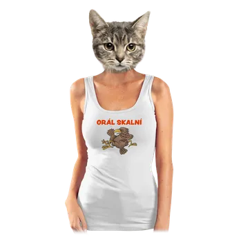 Bastard Orál skalní dámské tílko klasické White