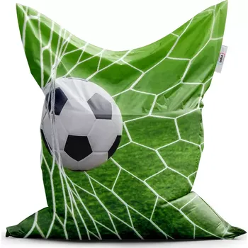 Sedací pytel Sablio Sedací vak Classic Fotbalový míč v bráně - 200x140 cm