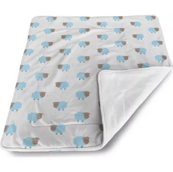 deka Sablio Deka pro miminko Modré ovce - 80x100 cm