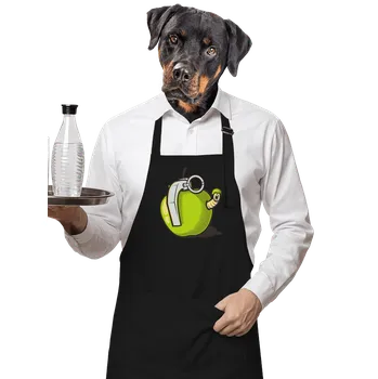 Kuchyňská zástěra Bastard Granátové jablko zástěra Black