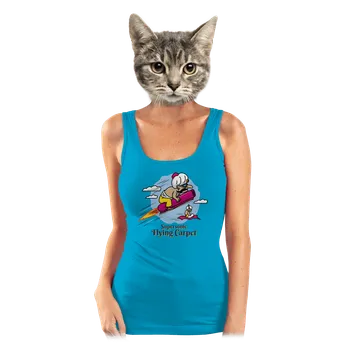 Bastard Létající koberec dámské tílko klasické Blue Atol