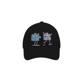 Kšiltovka Bastard Puzzlíci kšiltovka baseballka Black