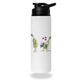 Láhev Bastard Láska k vínu lahev na vodu White