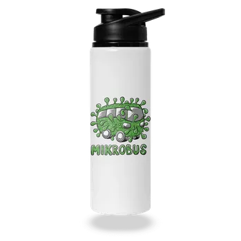 Láhev Bastard Mikrobus lahev na vodu White